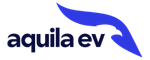 The image shows the logo of tri electric's Aquila EV logo