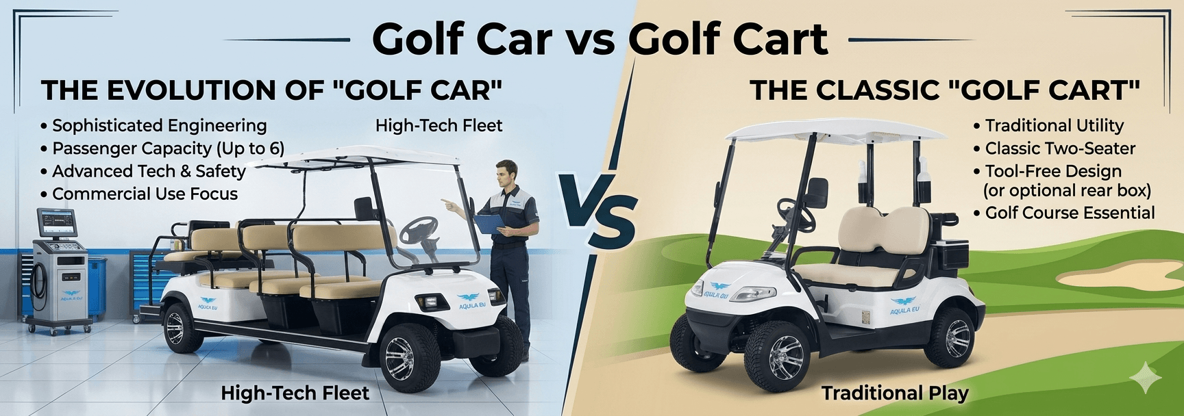 Golf Car vs Golf Cart: What’s the Difference and Which One Should You Buy