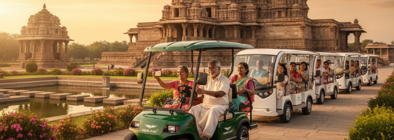 How Golf Cart Buggies Solve Mobility Challenges for Tourists in Heritage Sites?